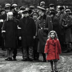 A still from "The Schindler's list" by Steven Spielberg.