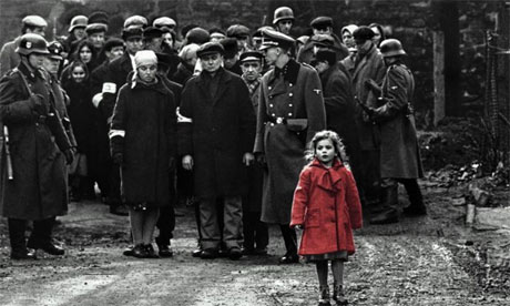 A still from "The Schindler's list" by Steven Spielberg.