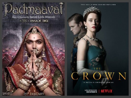 The Touchy (and not) Response to Historical Depictions: Padmaavat and The Crown